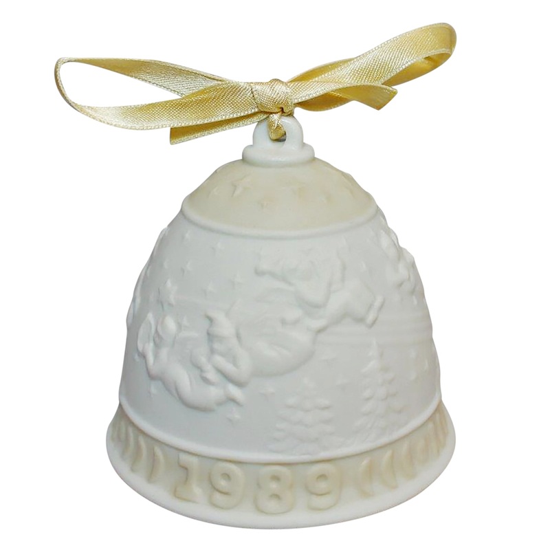 Lladr Figurine: 5616 Christmas Bell 1989