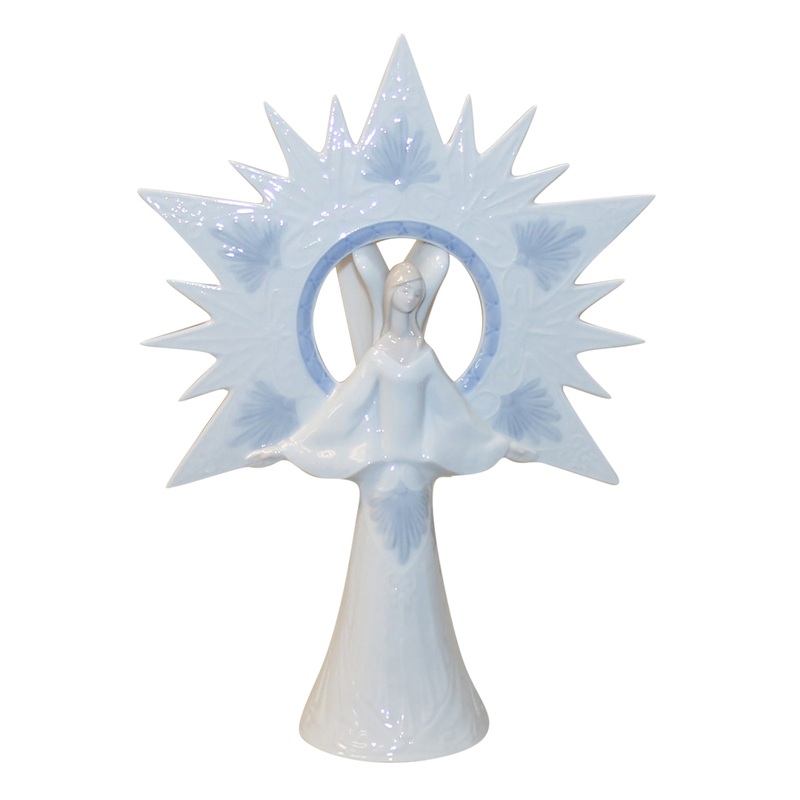 Lladr Figurine: 6501 Angel of Light - Tree Topper