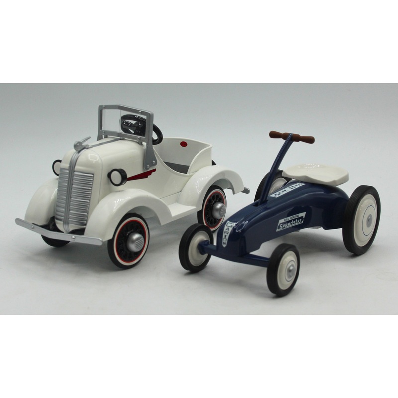 Lot of 2: Kiddie Car Classics - 1935 Pontiac & 1963 Speedster