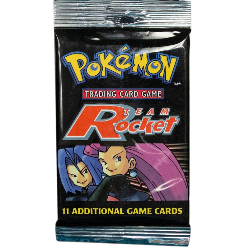 Pokemon: Factory Sealed Team Rocket Booster Pack - James & Jessie Art