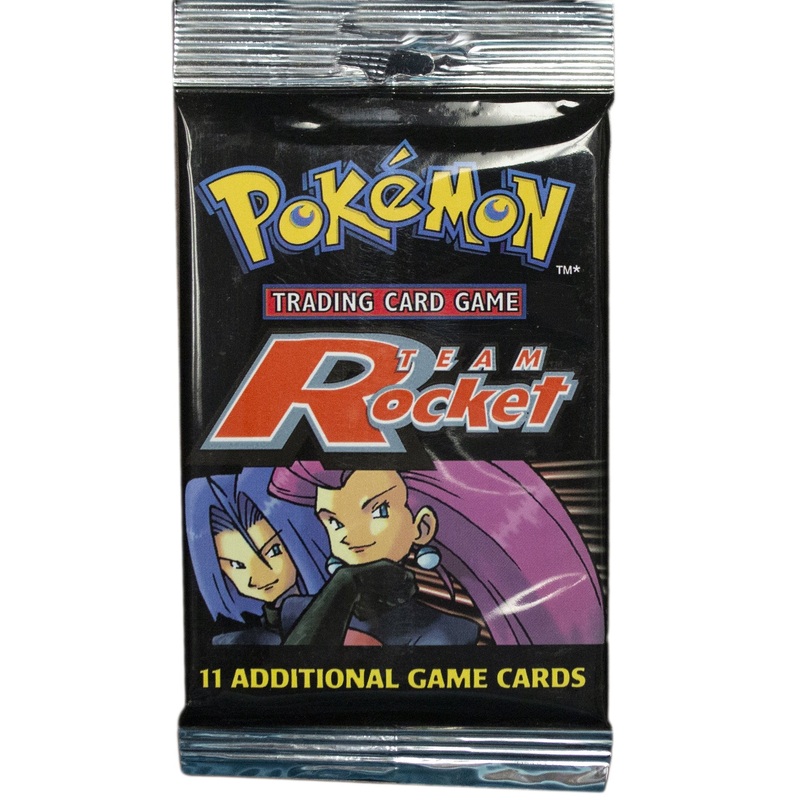 Pokemon: Factory Sealed Team Rocket Heavy Booster Pack? 20.90g - James & Jessie Art