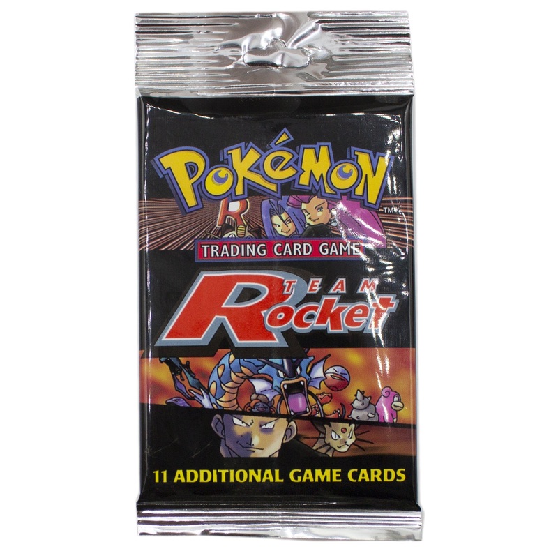Pokmon: Factory Sealed Team Rocket Heavy?? 20.77 Booster Pack - Multi Art