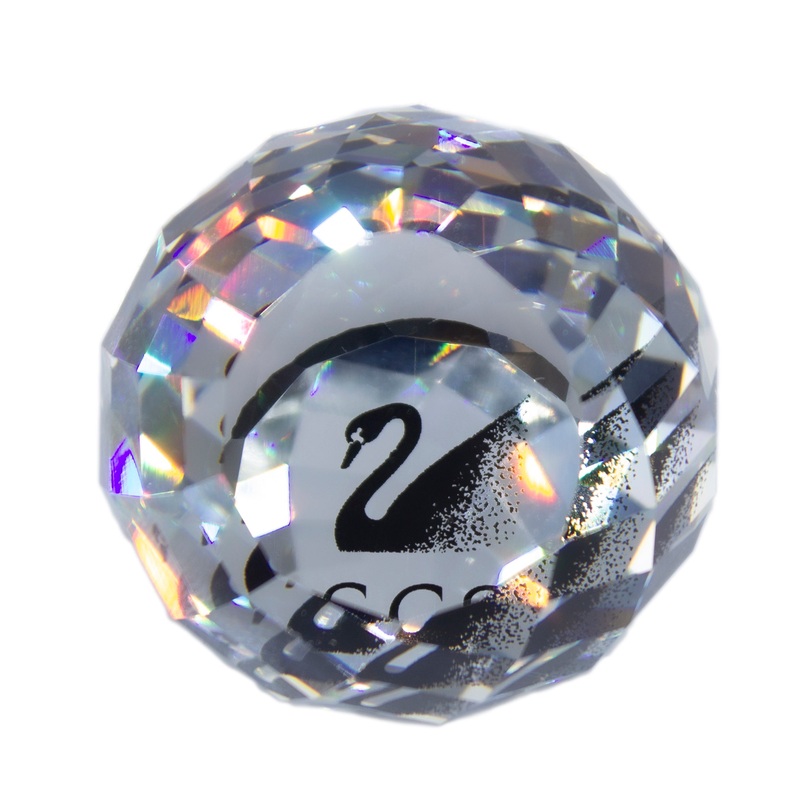 Swarovski Paper Weight: Small Black Swan