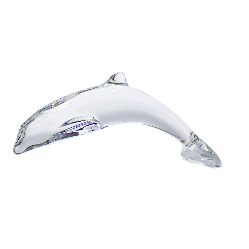 Baccarat Figurine: 762541 Dolphin Playing
