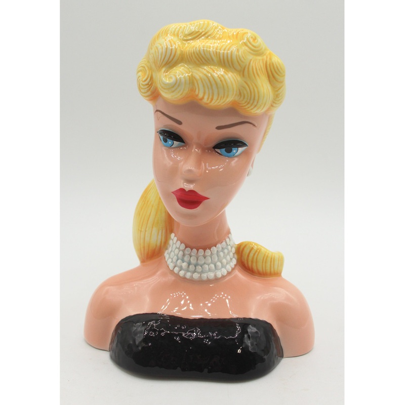 Barbie 1960 Solo In The Spotlight Head Vase