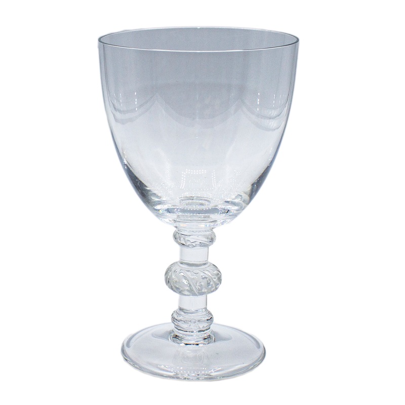 Lalique Stemware: Saint Hubert Bordeaux Wine Glass 5.2"