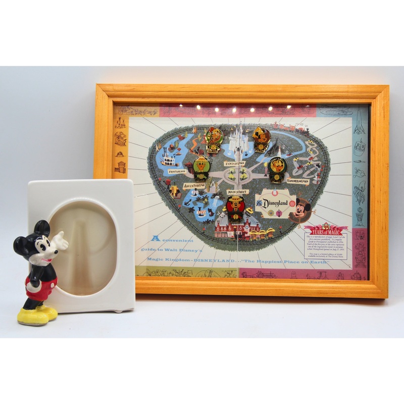 Lot of 2: 35 Years of Magic Pin Display & Picture Frame | Please Read