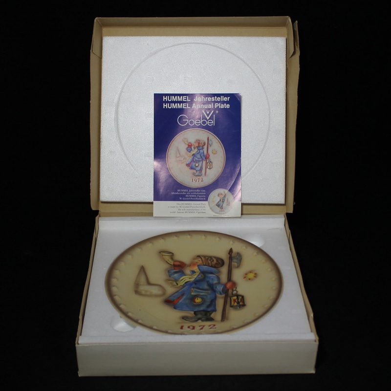 Lot of 3 Hummel Plates: 1972, 1973 & 1974