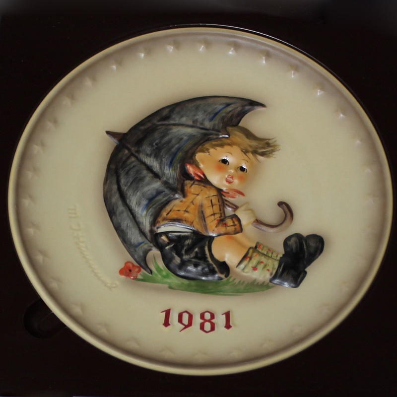 Lot of 3 Hummel Plates: 1981, 1983 & 1984