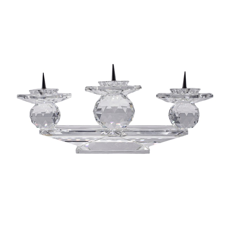 Swarovski Candle Holder: 010069 Pin Style - Eurpean