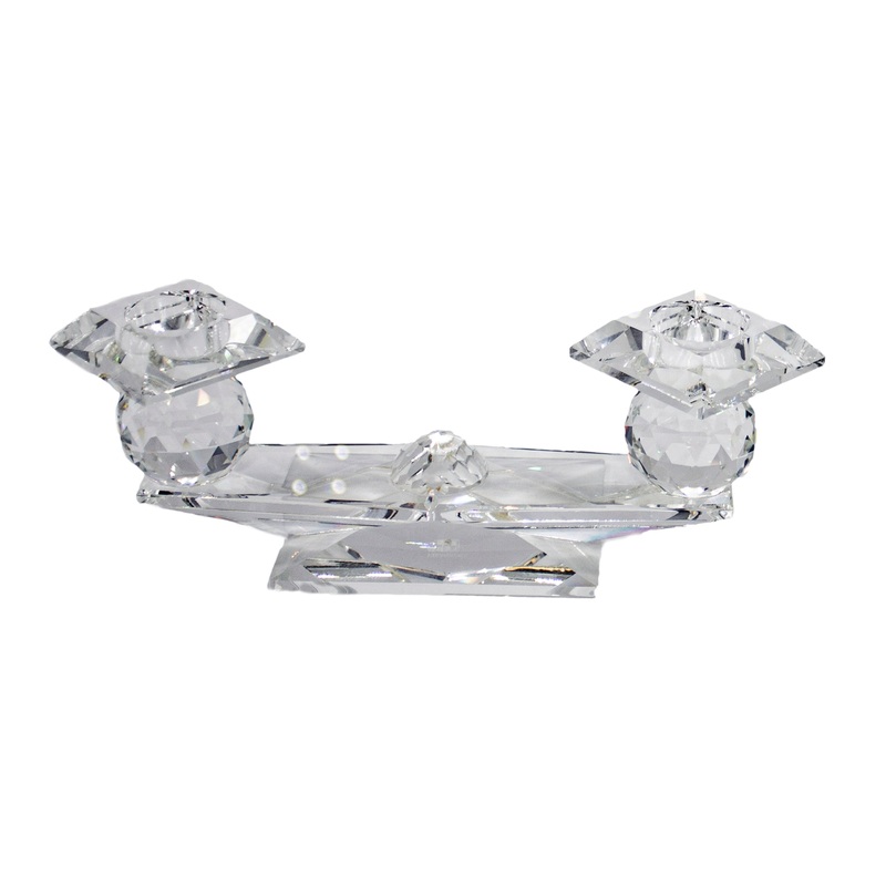 Swarovski Candle Holder: 010091 USA Hole Style