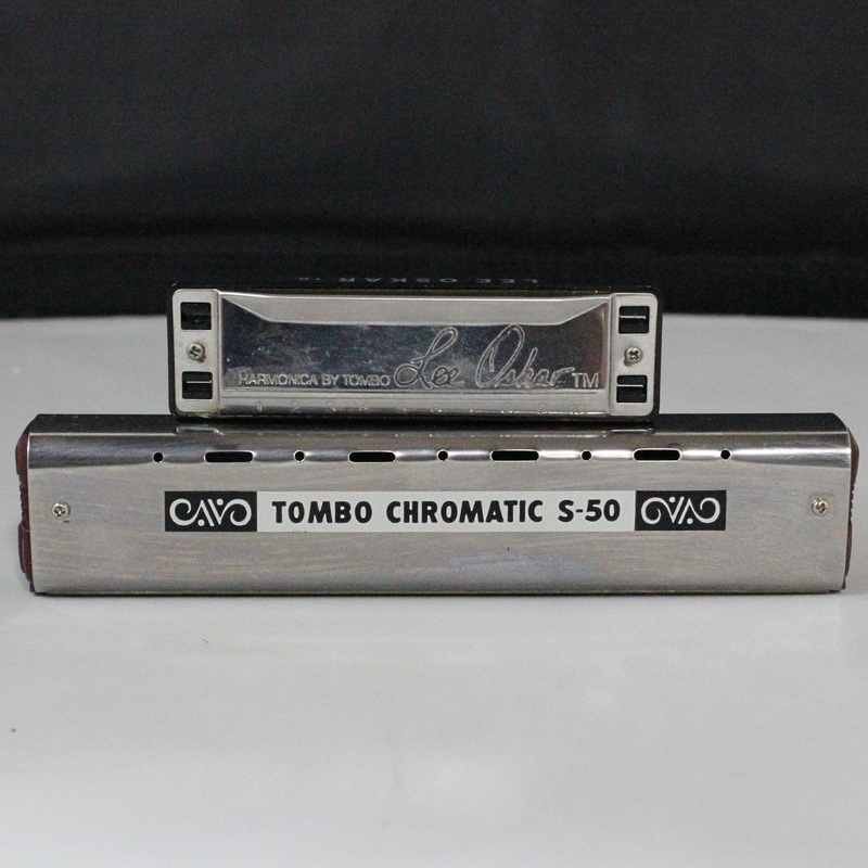 Tombo Harmonica's, Chromatic S-50, Lee Oskar C Major Diatonic