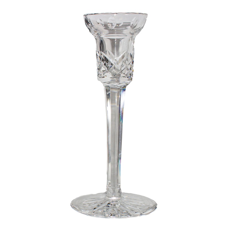 Waterford Candlestick: Lismore Tall Single Light 7"