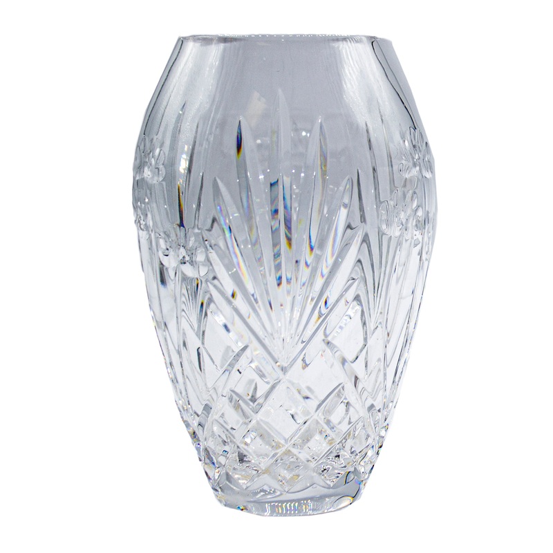 Waterford Vase: 243015 Shamrock flower vase