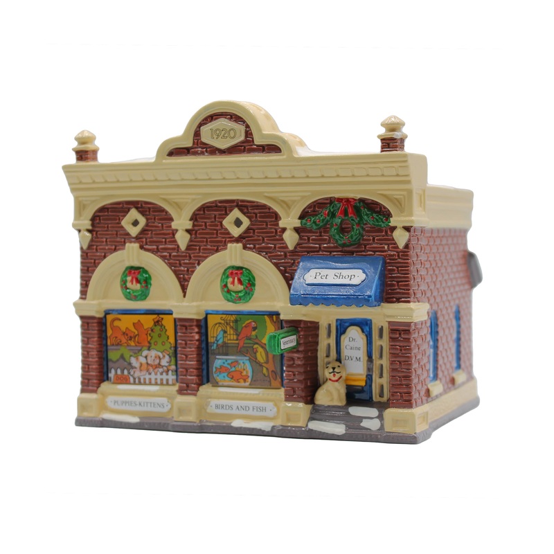 Department 56: 54275 Village Vet & Pet Shop