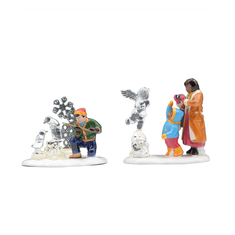 Department 56: 54868 Snow Carnival Sculptures - Set of 2