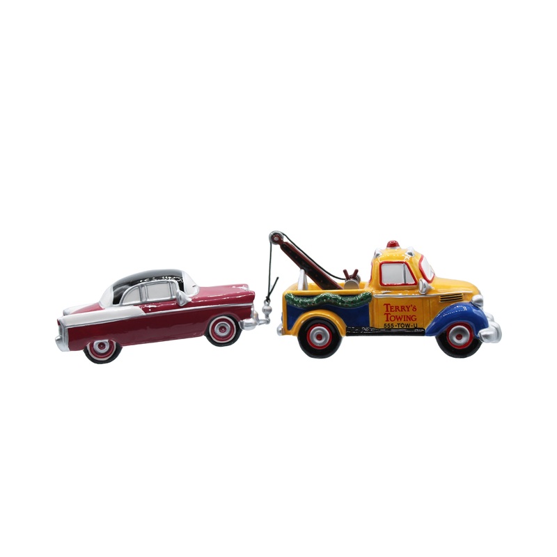 Department 56: 54895 Terry's Towing - Set of 2