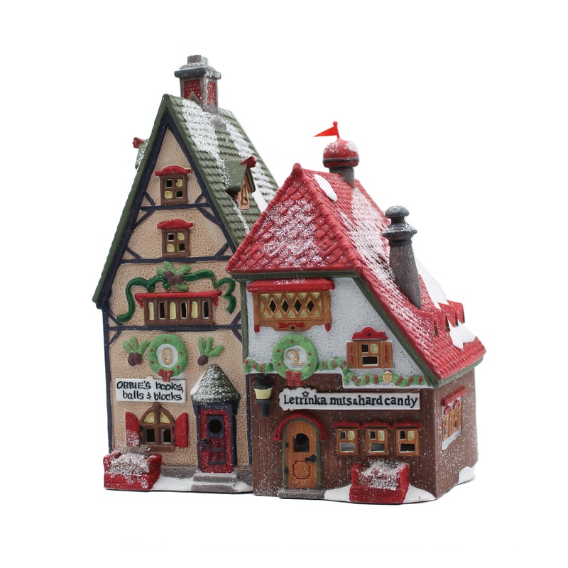 Department 56: 56243 Obbie's Books & Letrinka's Candy