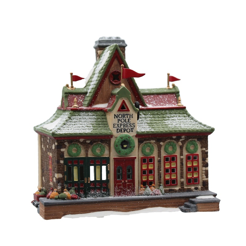 Department 56: 56278 North Pole Express Depot