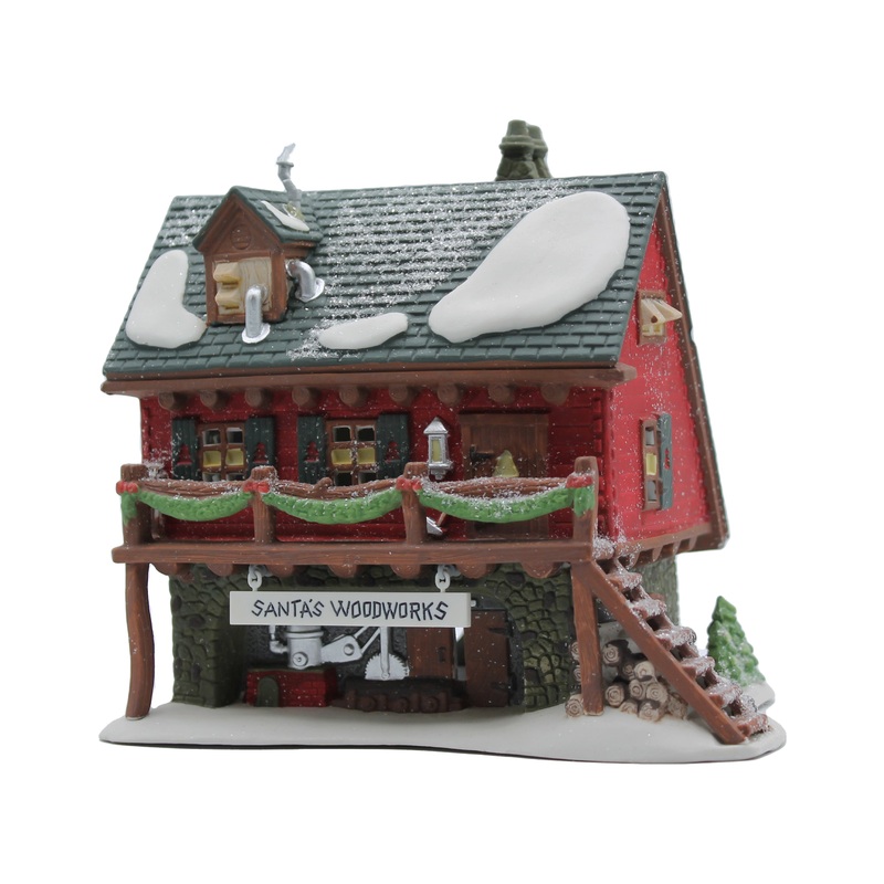 Department 56: 56286 Santa's Woodworks