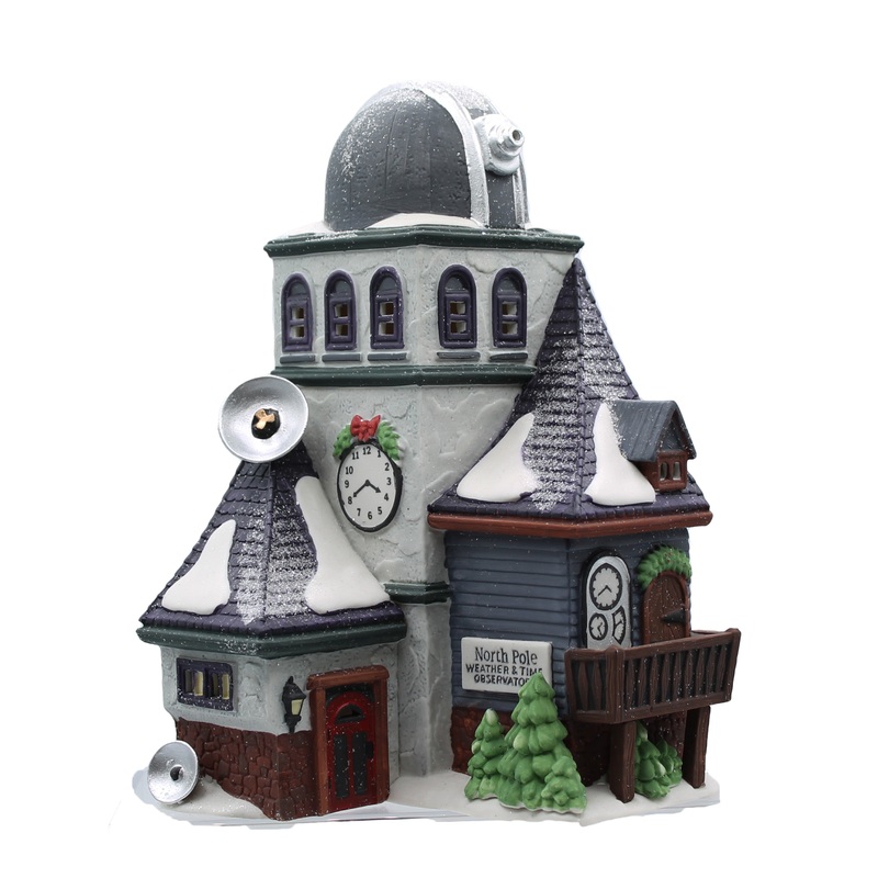 Department 56: 56385 Weather & Time Observatory