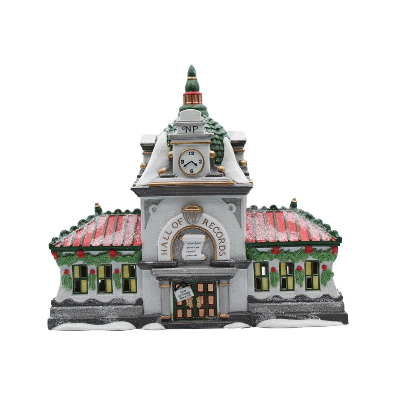 Department 56: 56392 North Pole Hall of Records
