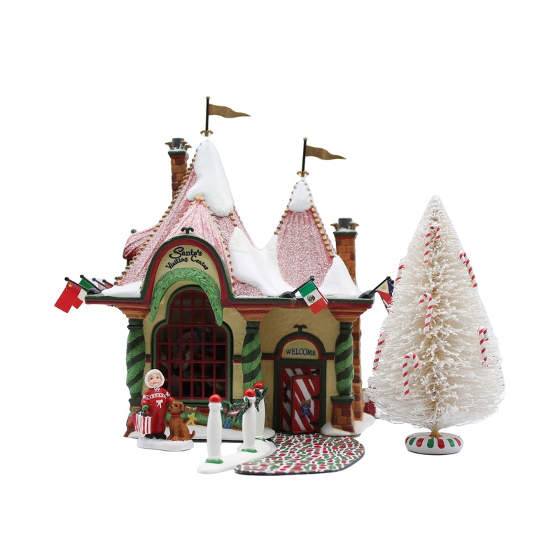 Department 56: 56407 Santa's Visiting Center - Set of 6