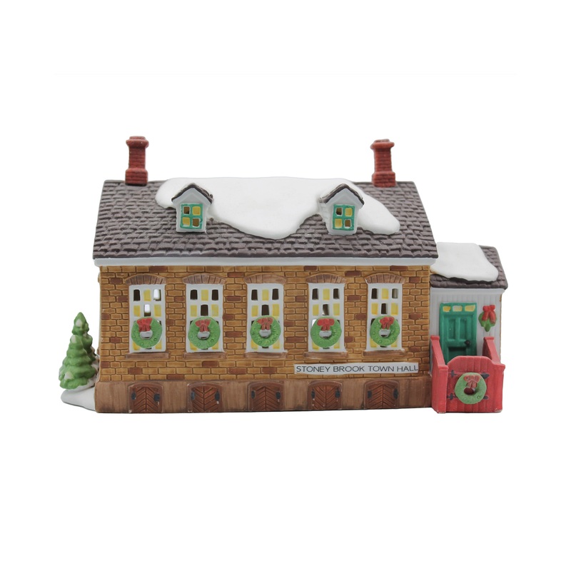 Department 56: 56448 Stoney Brook Town Hall
