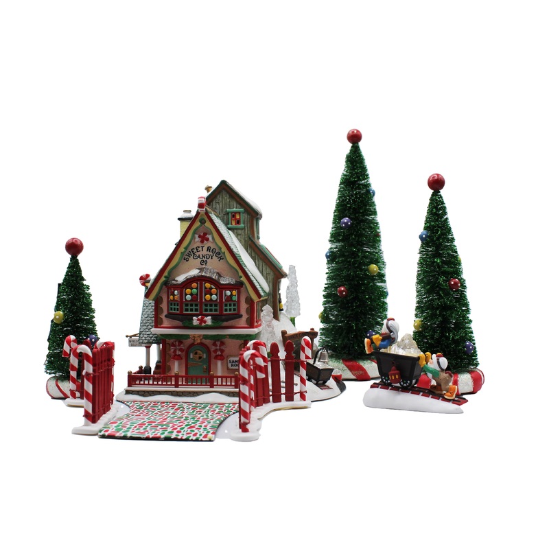 Department 56: 56725 Sweet Rock Candy Co. - Set of 9