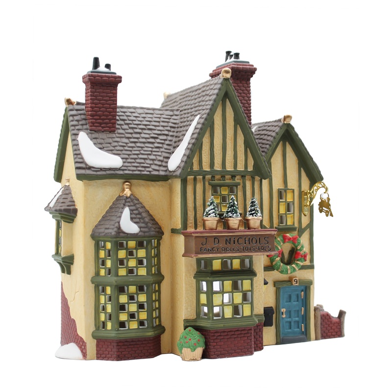 Department 56: 58328 J.D. Nichols Toy Shop