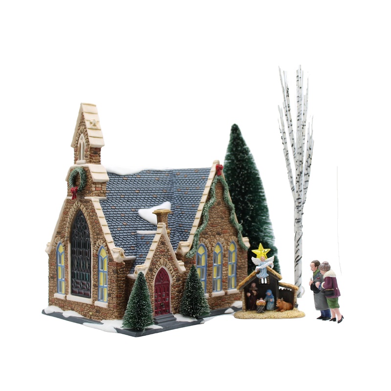 Department 56: 59206 Church of the Holy Light - Set of 6