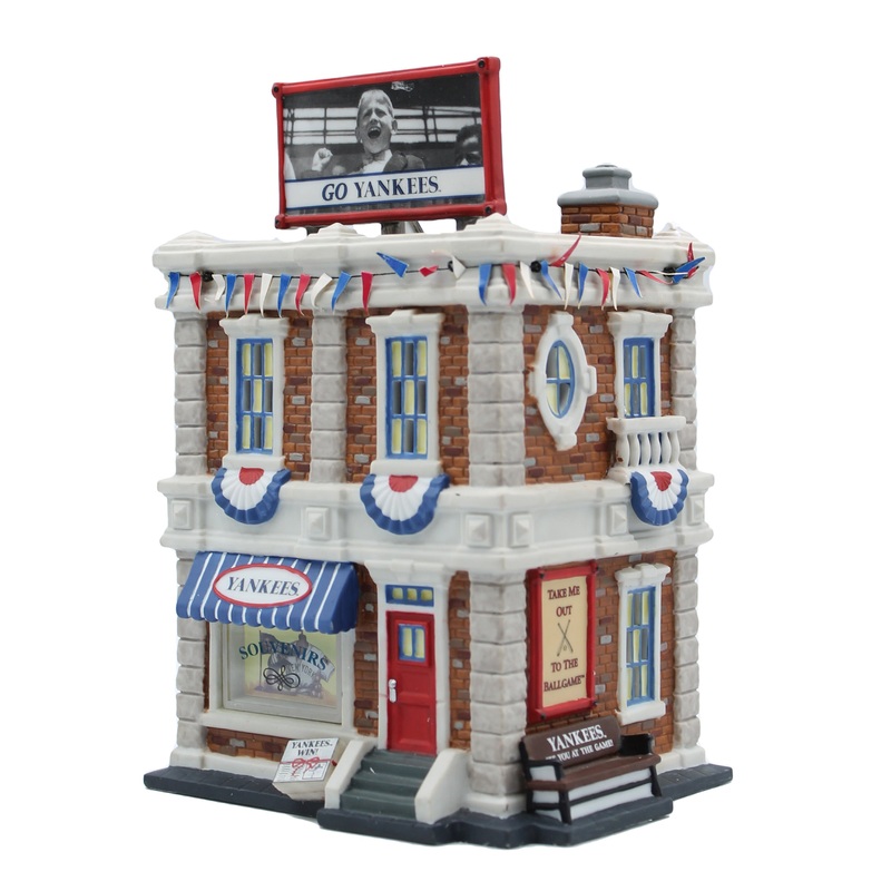 Department 56: 59224 New York Yankees Souvenir Shop