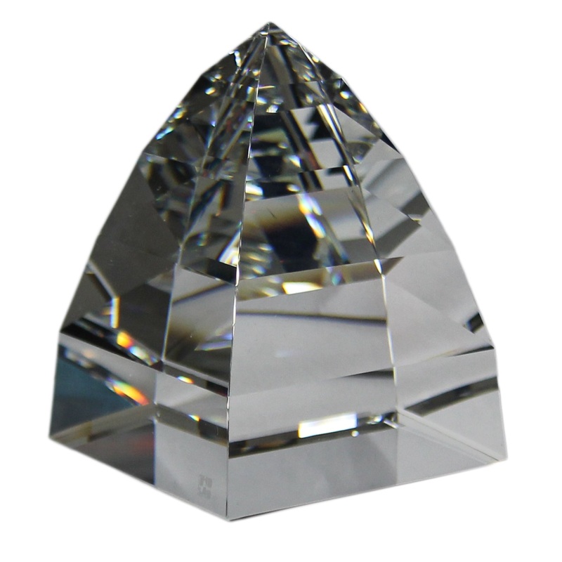 Swarovski Paperweight: 010094 Large Crystal Pyramid