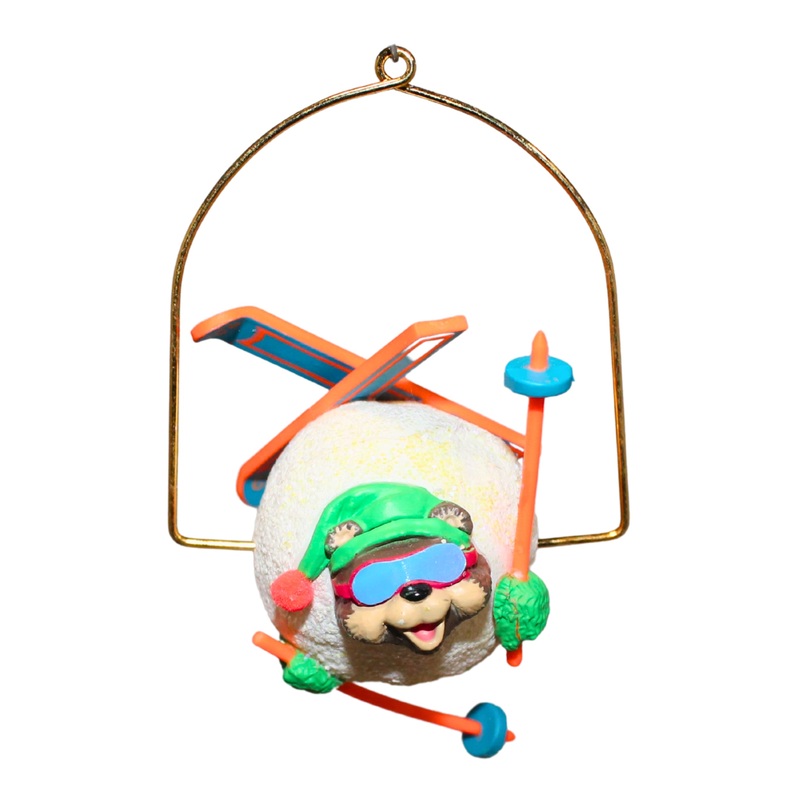 Hallmark Ornament: 1992 Skiing 'Round  | QX5214