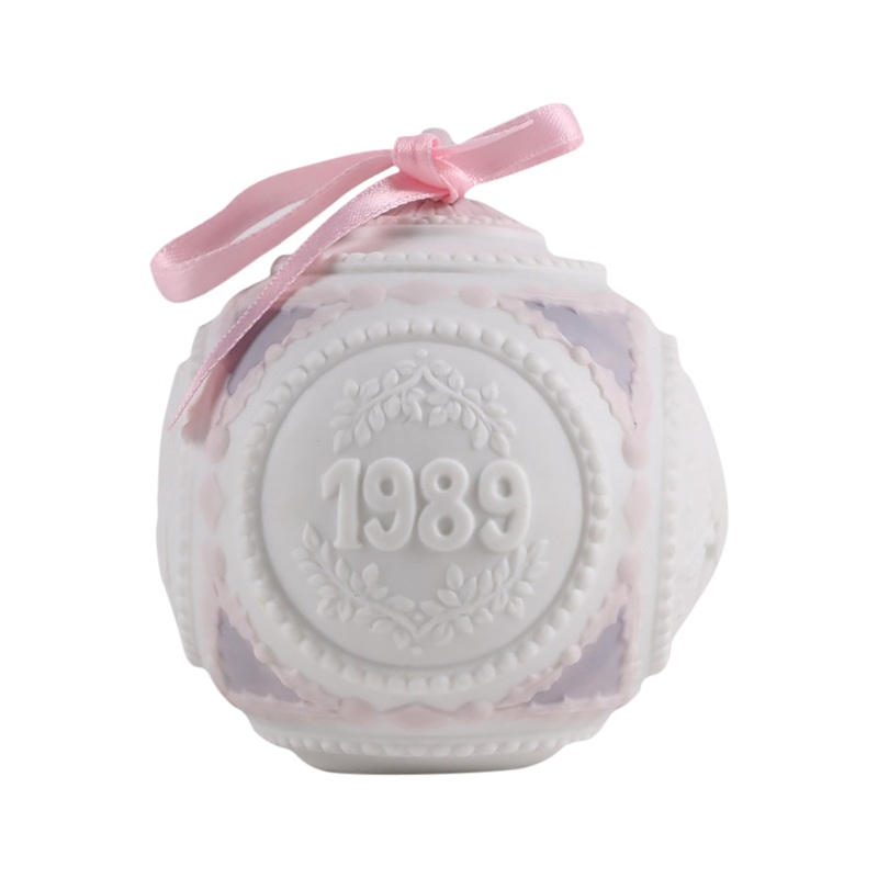 Lladr Ornament: 15656 1989 Christmas Ball