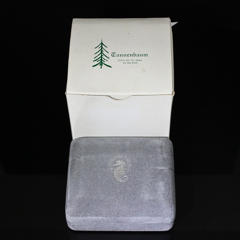 Lot of 2: Waterford Crystal 2000s Times Square Collection Ornaments