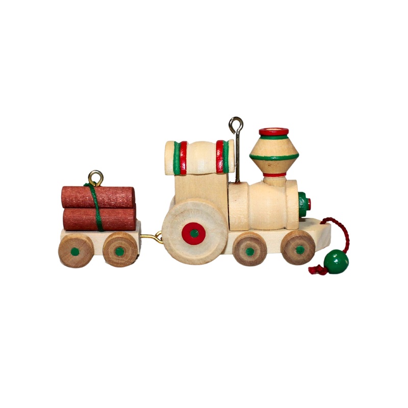 Hallmark Ornament: 1985 Wooden Train  | QX4722