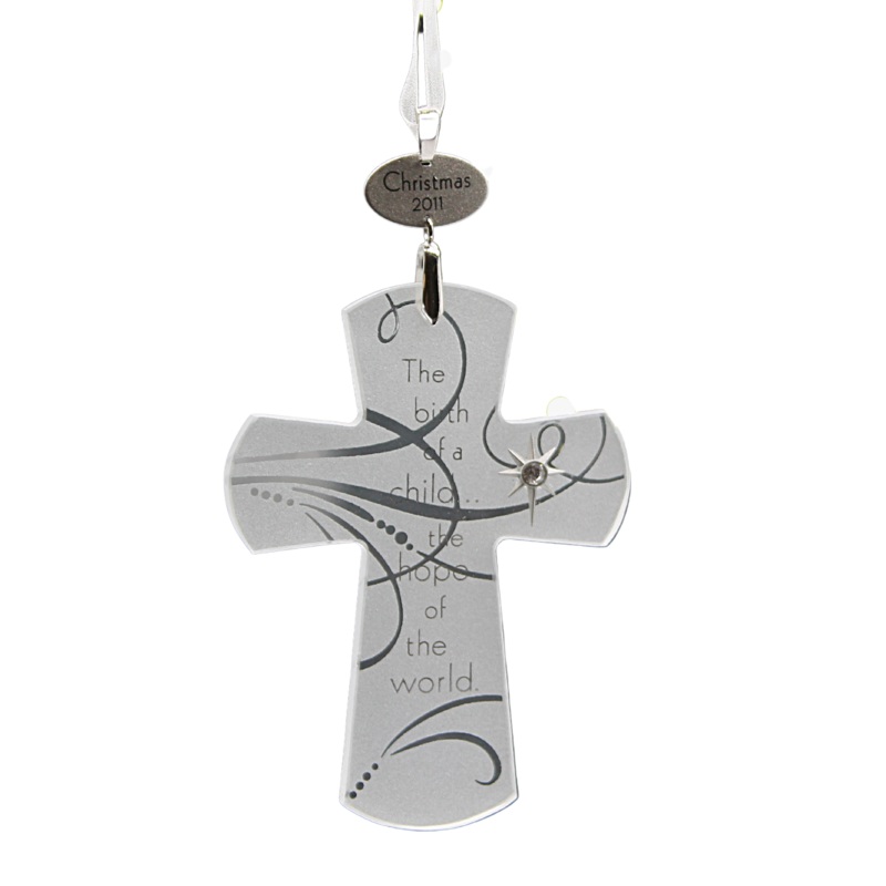 Hallmark Ornament: 2011 True Meaning Cross