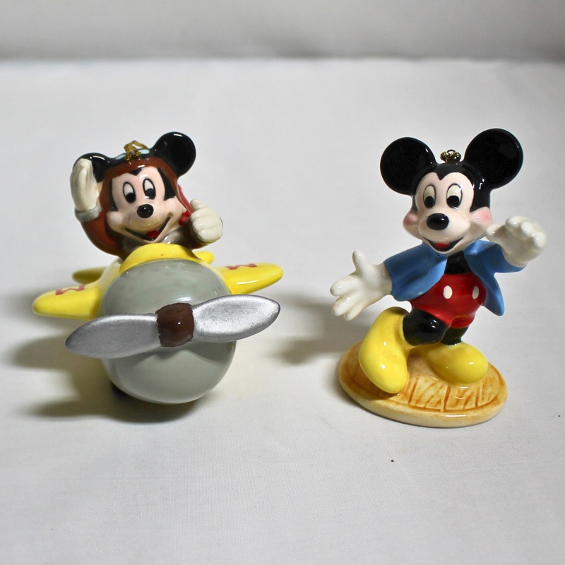 Lot of 2: Mickey Mouse Ornaments | Schmid