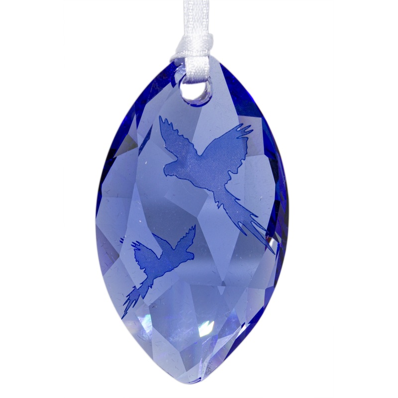 Swarovski Crystal: 5081456 Hyacinth Macaws Ornament