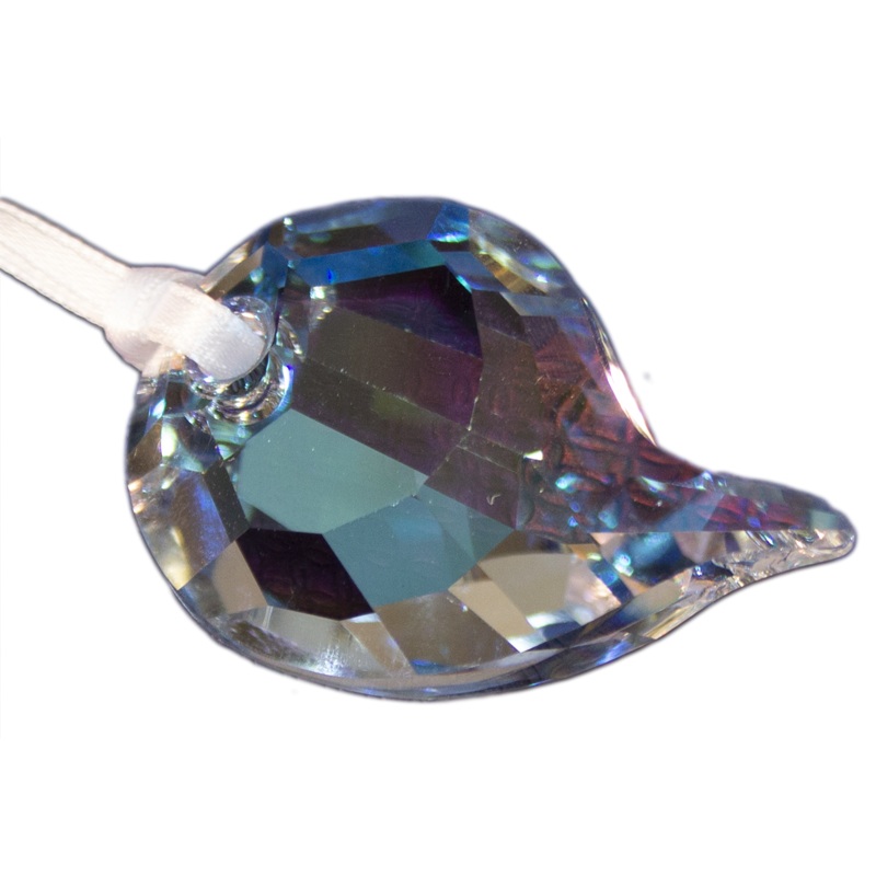 Swarovski Crystal: 5160328 Peacock Feather Ornament