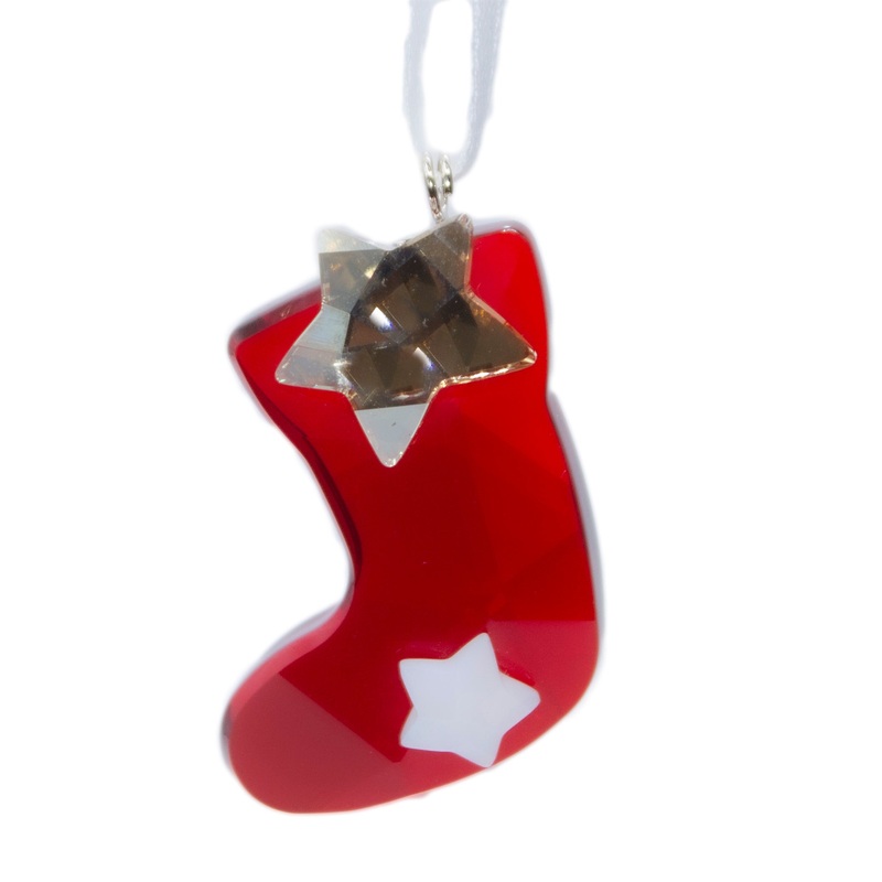 Swarovski Figurine: 1054568 Twinkling Stocking Ornament