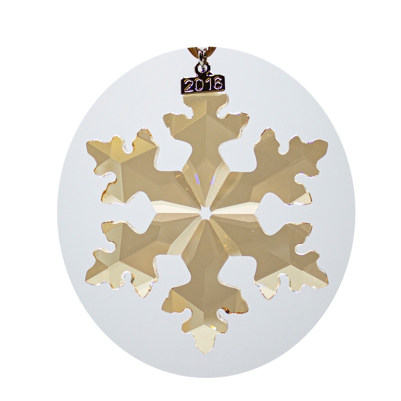 Swarovski Ornament: 5222349 SCS Christmas Snowflake - 2016