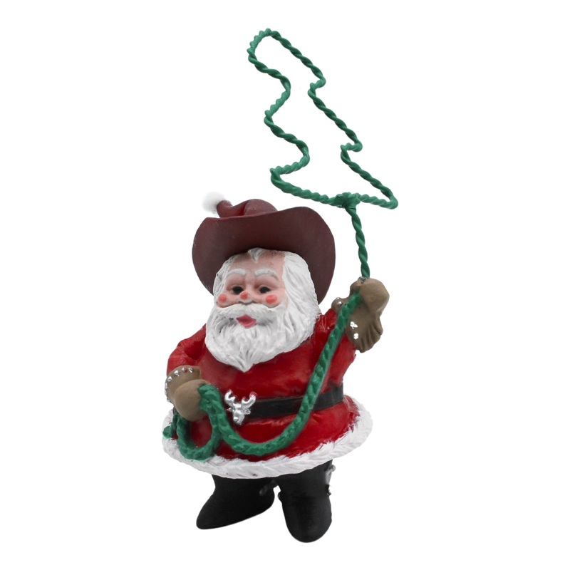 Hallmark Ornament: 1992 Santa's Roundup | QX5084