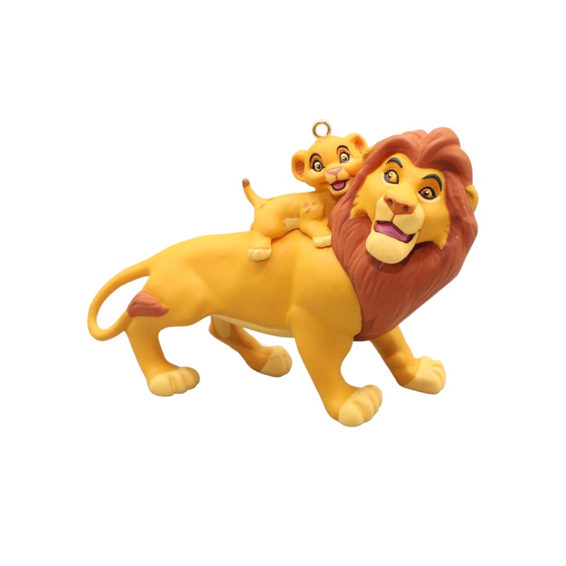 Hallmark Ornament: 1994 Mufasa and Simba | QX5406 | Lion King