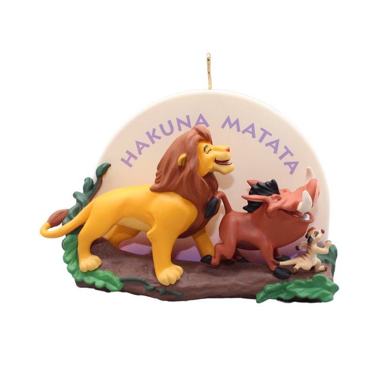Hallmark Ornament: 1995 Simba, Pumbaa and Timon | QX6159 | Lion King