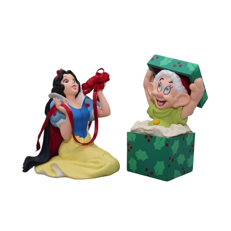 Hallmark Ornament: 1997 Snow White-Set of 2 | QXD4055 | Disney