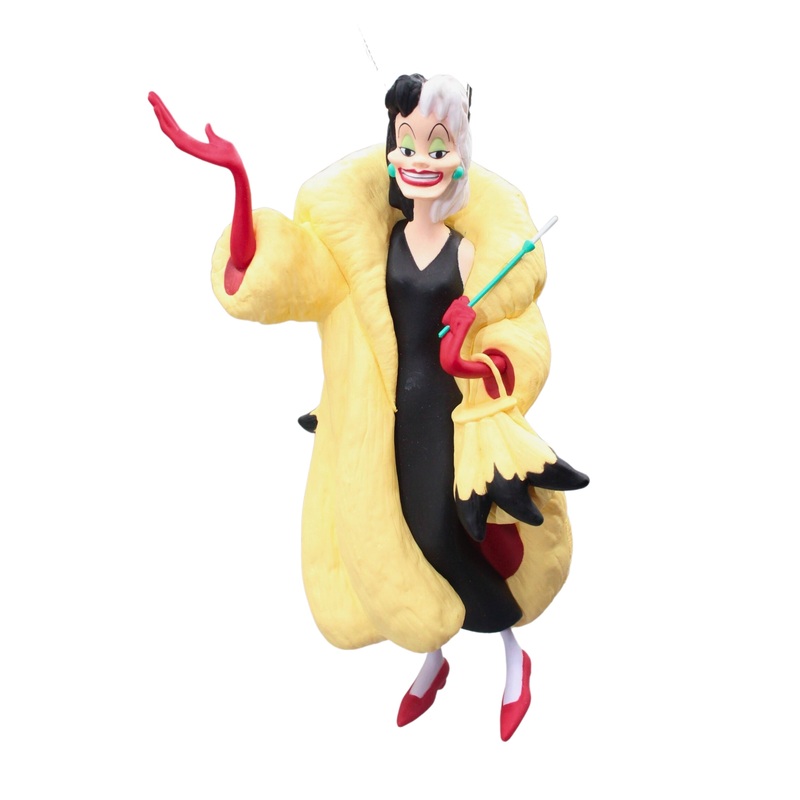 Hallmark Ornament: 1998 Cruella de Vil | QXD4063 | 101 Dalmations