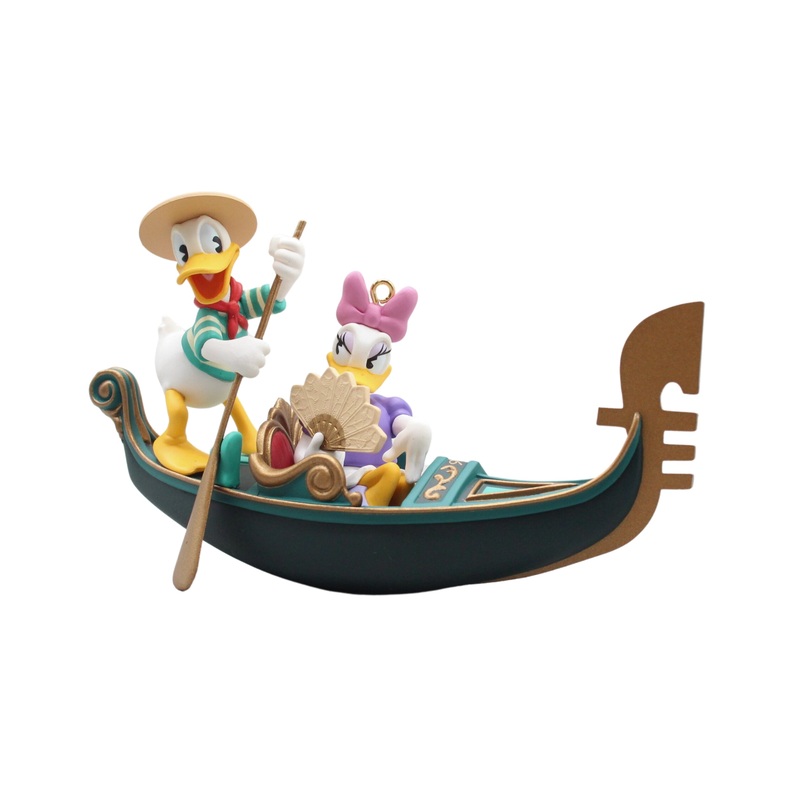 Hallmark Ornament: 1998 Donald and Daisy in Venice | QXD4103