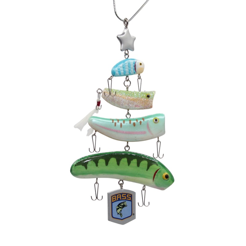 Hallmark Ornament: 2008 Merry Fish-Mas! | QXI2134 | Bass Master